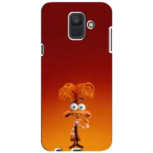 Чехол Головоломка для Samsung Galaxy A6 2018, A600F - (AlphaPrint) (Тревожность)