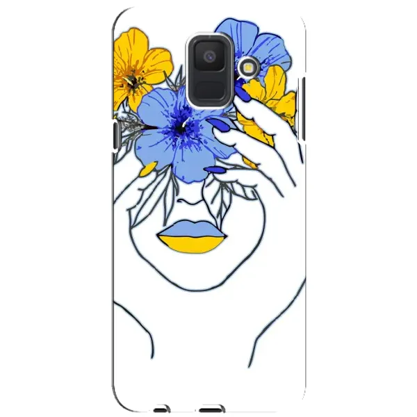 Чехол с рисунком «Украинка на всю голову» для Samsung Galaxy A6 2018 (A600F) Чехол с рисунком «Украинка на всю голову» для Samsung Galaxy A6 2018 (A600F)