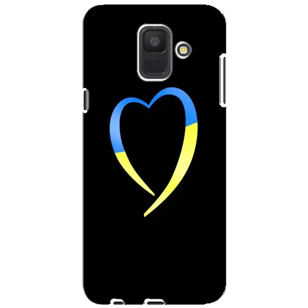 Чехол с рисунком «Украинское сердце» для Samsung Galaxy A6 2018 (A600F) Чехол с рисунком «Украинское сердце» для Samsung Galaxy A6 2018 (A600F)