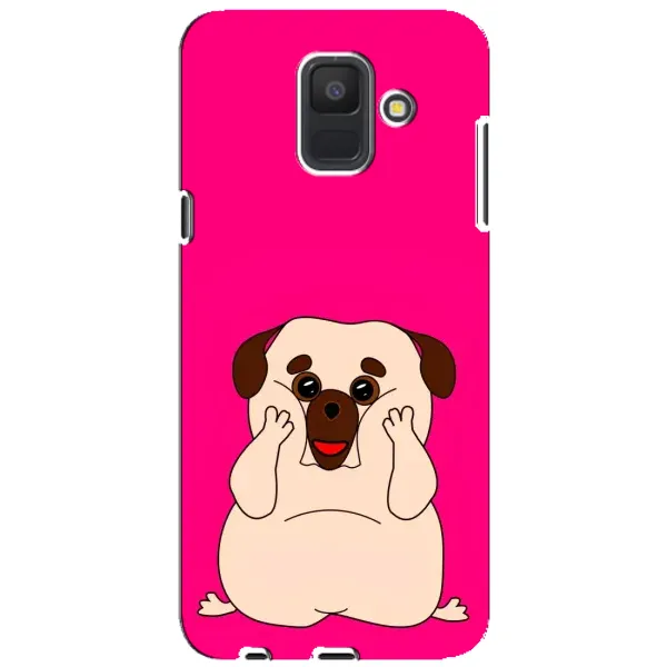 Чехол с рисунком «Веселый Мопсик» для Samsung Galaxy A6 2018 (A600F) Чехол с рисунком «Веселый Мопсик» для Samsung Galaxy A6 2018 (A600F)