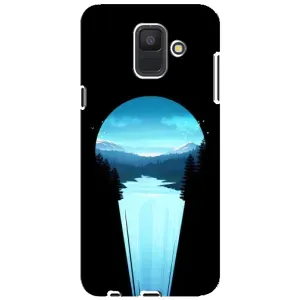 Літній Чохол на Samsung Galaxy A6 2018, A600F (Синій Водоспад)