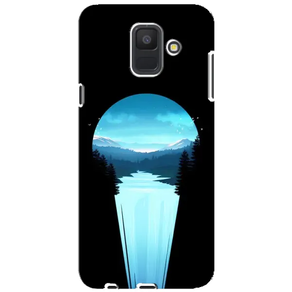 Чехол с рисунком «Синий Водопад» для Samsung Galaxy A6 2018 (A600F) Чехол с рисунком «Синий Водопад» для Samsung Galaxy A6 2018 (A600F)