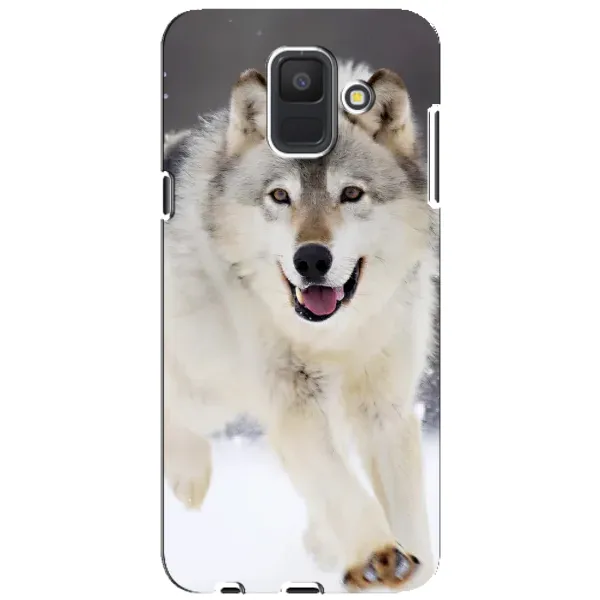 Чехол с рисунком «Волк на снегу» для Samsung Galaxy A6 2018 (A600F) Чехол с рисунком «Волк на снегу» для Samsung Galaxy A6 2018 (A600F)