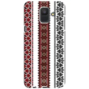 Силіконовый Чохол на Samsung Galaxy A6 2018, A600F з картинкой Вишиванки (Вишиваночки)