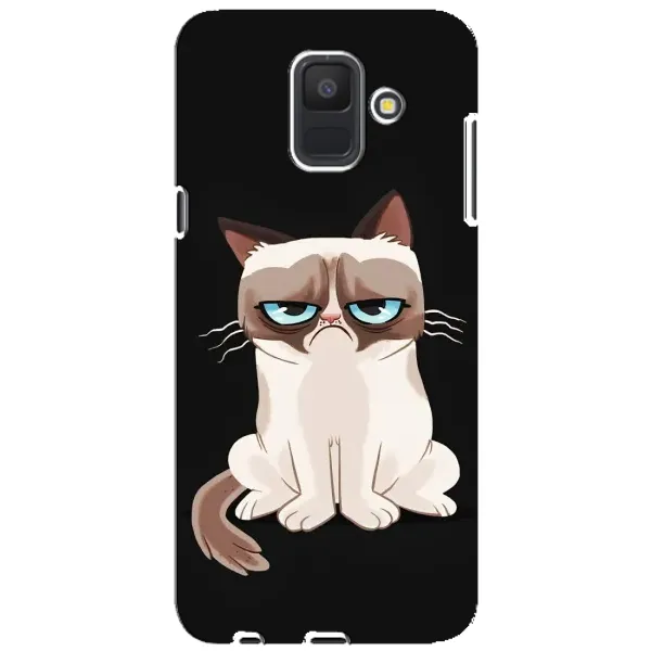 Чехол с рисунком «Взгляд кота» для Samsung Galaxy A6 2018 (A600F) Чехол с рисунком «Взгляд кота» для Samsung Galaxy A6 2018 (A600F)