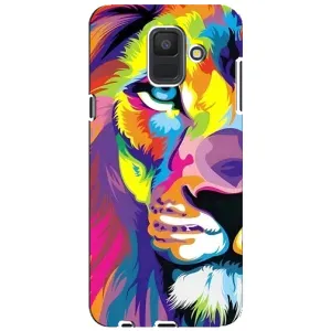 Чохол з картинкою на Samsung Galaxy A6 2018, A600F (Яскравий Лев)