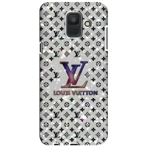 Чехол Стиль Louis Vuitton на Samsung Galaxy A6 2018, A600F (Яркий LV)