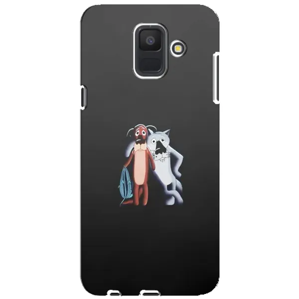 Чехол с рисунком «Шо, опять» для Samsung Galaxy A6 2018 (A600F) Чехол с рисунком «Шо, опять» для Samsung Galaxy A6 2018 (A600F)