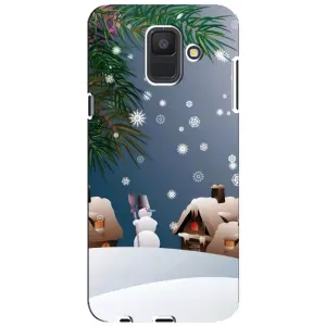Чехлы на Новый Год Samsung Galaxy A6 2018, A600F (Зима)