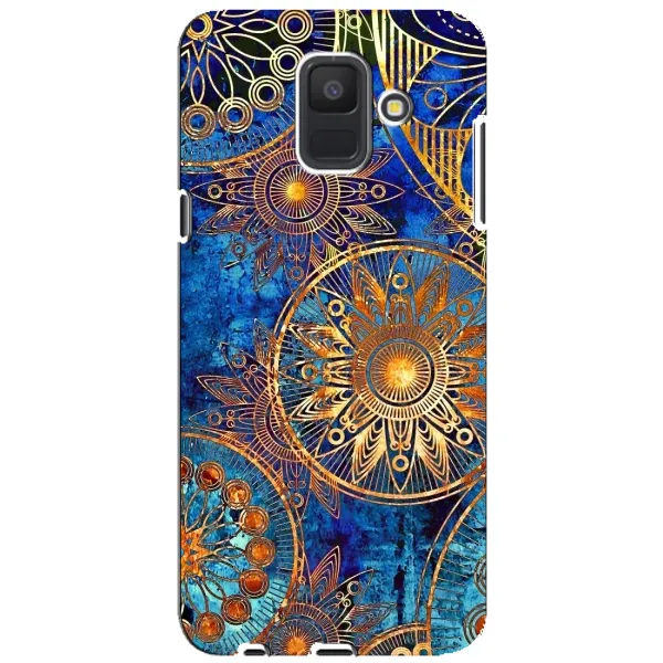 Чехол с рисунком «Золотые узоры» для Samsung Galaxy A6 2018 (A600F) Чехол с рисунком «Золотые узоры» для Samsung Galaxy A6 2018 (A600F)