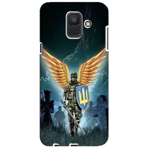 Патриотический Чехол для Samsung Galaxy A6 2018, A600F (ЗСУ з крильями)