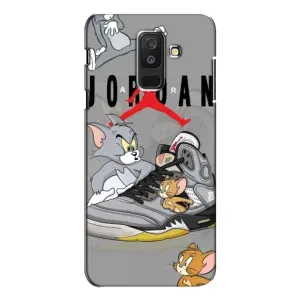 Силіконовый Чохол Nike Air Jordan на Самсунг А6 Плюс 2018 (Air Jordan)