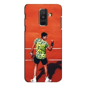 Чехлы с принтом Спортивная тематика для Samsung Galaxy A6 Plus 2018 ( A605) (Алькарас Теннисист)