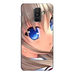 Чехол с персонажами АНИМЕ на Samsung Galaxy A6 Plus 2018 ( A605) (Аниме Шарлотта)