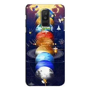 Чехол (ТПУ) с планетами на Samsung Galaxy A6 Plus 2018 ( A605) (Арт планети)