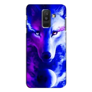 Чохол з Вовком на Samsung Galaxy A6 Plus 2018 ( A605) (Арт-Вовк)