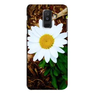 Чохол з ромашками на Samsung Galaxy A6 Plus 2018 ( A605) (Біла ромашка)