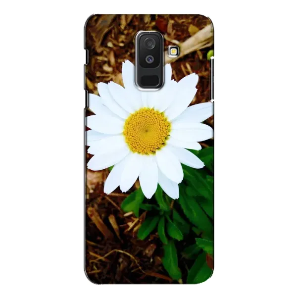 Чехол с рисунком «Белая ромашка» для Samsung Galaxy A6 Plus 2018 (A605) Чехол с рисунком «Белая ромашка» для Samsung Galaxy A6 Plus 2018 (A605)
