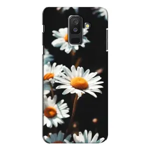 Чохол з ромашками на Samsung Galaxy A6 Plus 2018 ( A605) (Білі ромашки)