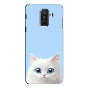 Чохол на тематику: Коти для Samsung Galaxy A6 Plus 2018 (A605) (Білий кіт)