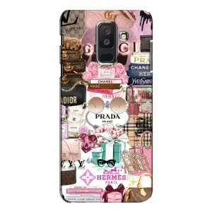Чохол (Dior, Prada, YSL, Chanel) для Samsung Galaxy A6 Plus 2018 ( A605) (Брендb)