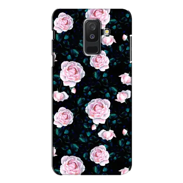 Чехол с рисунком «Чайные розы» для Samsung Galaxy A6 Plus 2018 (A605) Чехол с рисунком «Чайные розы» для Samsung Galaxy A6 Plus 2018 (A605)
