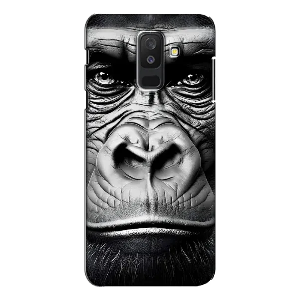 Чехол с рисунком «Черная обезьяна» для Samsung Galaxy A6 Plus 2018 (A605) Чехол с рисунком «Черная обезьяна» для Samsung Galaxy A6 Plus 2018 (A605)