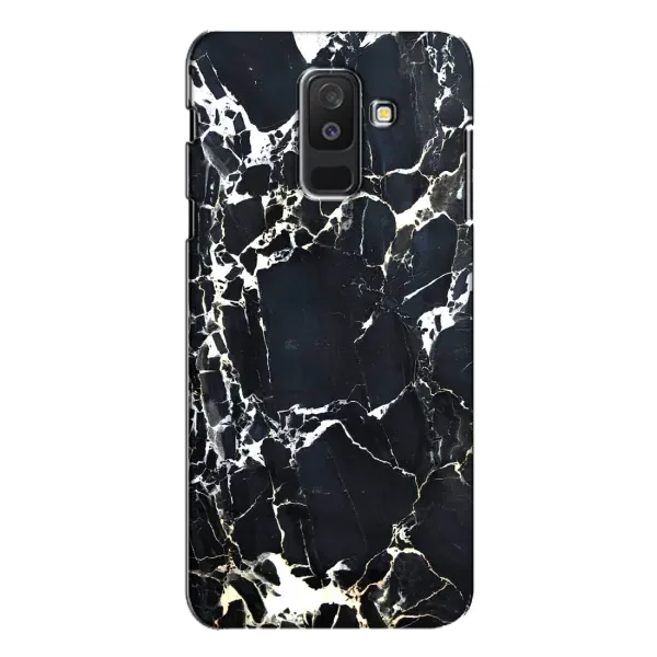 Чехол с рисунком «Чёрный мрамор» для Samsung Galaxy A6 Plus 2018 (A605) Чехол с рисунком «Чёрный мрамор» для Samsung Galaxy A6 Plus 2018 (A605)