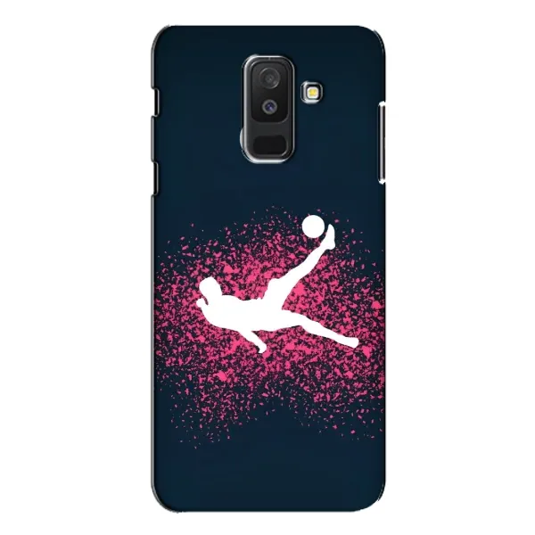 Чехол с рисунком «CR7 Удар» для Samsung Galaxy A6 Plus 2018 (A605)