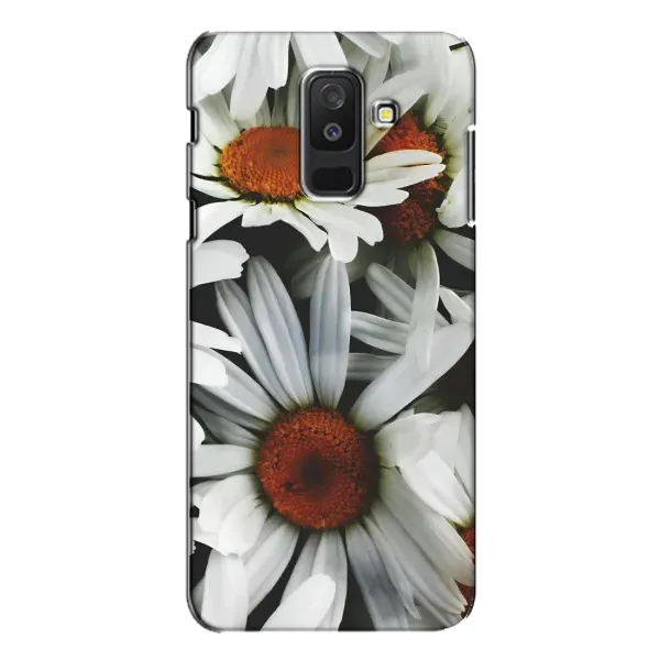 Чехол с рисунком «Цветы Ромашки» для Samsung Galaxy A6 Plus 2018 (A605) Чехол с рисунком «Цветы Ромашки» для Samsung Galaxy A6 Plus 2018 (A605)