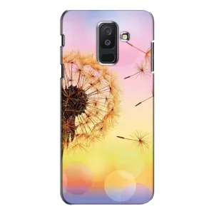 Силіконовий Чохол з кульбабками на Samsung Galaxy A6 Plus 2018 ( A605) (Квітка-кульбаба)