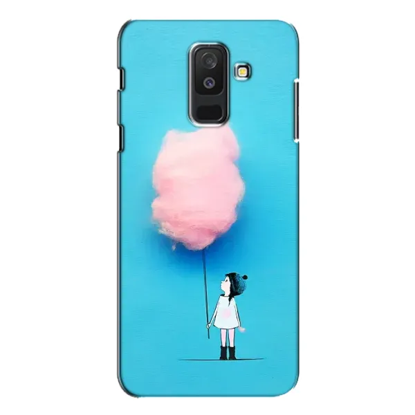 Чехол с рисунком «Девочка с тучкой» для Samsung Galaxy A6 Plus 2018 (A605) Чехол с рисунком «Девочка с тучкой» для Samsung Galaxy A6 Plus 2018 (A605)