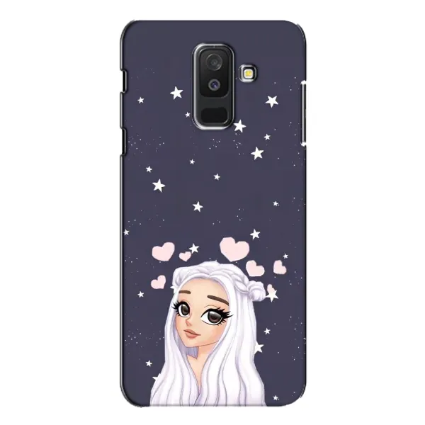 Чохол з малюнком «Дівчина та серця» для Samsung Galaxy A6 Plus 2018 (A605) Чохол з малюнком «Дівчина та серця» для Samsung Galaxy A6 Plus 2018 (A605)