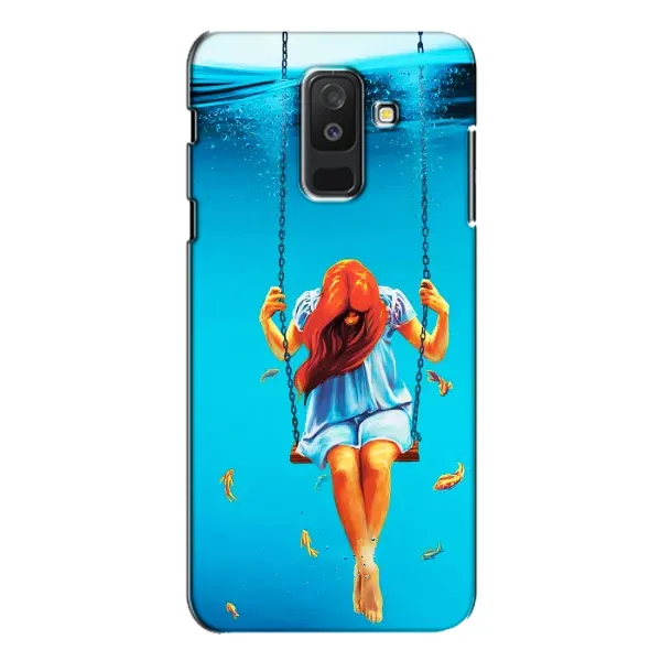Чохол з малюнком «Дівчина на гойдалці» для Samsung Galaxy A6 Plus 2018 (A605) Чохол з малюнком «Дівчина на гойдалці» для Samsung Galaxy A6 Plus 2018 (A605)
