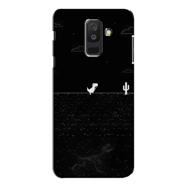 Чехол с рисунком «Динозаврик» для Samsung Galaxy A6 Plus 2018 (A605) Чехол с рисунком «Динозаврик» для Samsung Galaxy A6 Plus 2018 (A605)