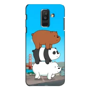 Чохли з Пандами на Samsung Galaxy A6 Plus 2018 ( A605) (Друзі)