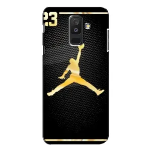 Силіконовый Чохол Nike Air Jordan на Самсунг А6 Плюс 2018 (Джордан 23)