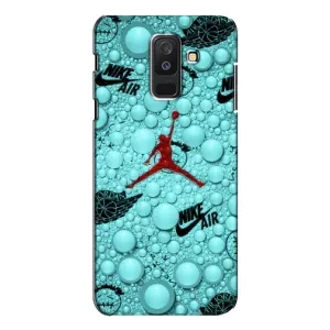 Силіконовый Чохол Nike Air Jordan на Самсунг А6 Плюс 2018 (Джордан Найк)