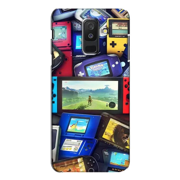Чехол с рисунком «Джойстики» для Samsung Galaxy A6 Plus 2018 (A605) Чехол с рисунком «Джойстики» для Samsung Galaxy A6 Plus 2018 (A605)