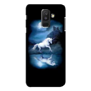 Чехол Unicorn на Samsung Galaxy A6 Plus 2018 ( A605) (Единорог)