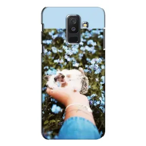 Чохли з зображенням різних тварин на Samsung Galaxy A6 Plus 2018 ( A605) (Їжачок в руці)