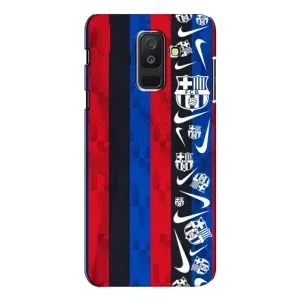 Чехол для Samsung Galaxy A6 Plus 2018 ( A605) (Барселона) (Фанат Барсы)