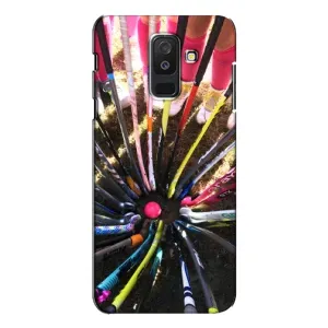Чехлы с принтом Спортивная тематика для Samsung Galaxy A6 Plus 2018 ( A605) (Флорбол)