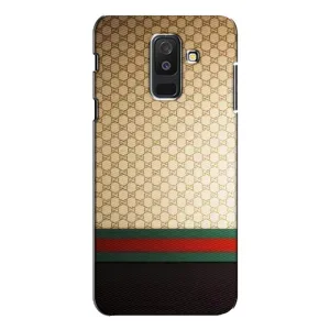 Чехлы Бренд GUCCI для Samsung Galaxy A6 Plus 2018 ( A605) (Фон Гуччи)