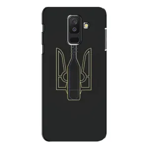 Чехол с картинкой (Патриотический ГЕРБ) на Samsung Galaxy A6 Plus 2018 ( A605) (Герб - Молотова)