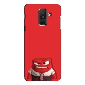 Чехол Головоломка для Samsung Galaxy A6 Plus 2018 ( A605) - (AlphaPrint) (Гнев)