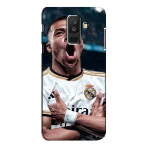 Чехол (TPU) с Футболистом на Samsung Galaxy A6 Plus 2018 ( A605) (Гол Мбаппе)