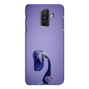 Чехол Головоломка для Samsung Galaxy A6 Plus 2018 ( A605) - (AlphaPrint) (Хандра)