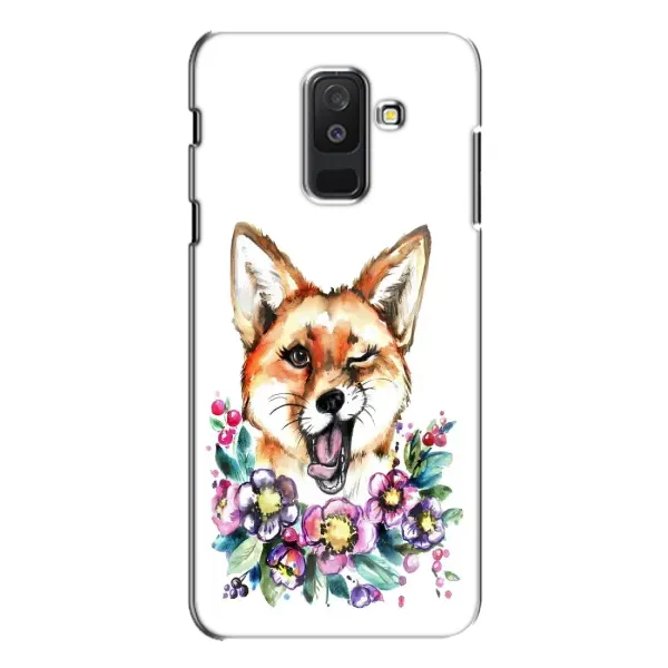 Чехол с рисунком «Хитрая лиса» для Samsung Galaxy A6 Plus 2018 (A605) Чехол с рисунком «Хитрая лиса» для Samsung Galaxy A6 Plus 2018 (A605)