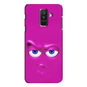 Силиконовые Чехлы (смешные стикеры) для Samsung Galaxy A6 Plus 2018 ( A605) (Хитрая мордочка)